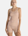 Oscalito Scoop Neck Ribbed Camisole