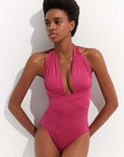 OYE Roman One Piece in Ruby