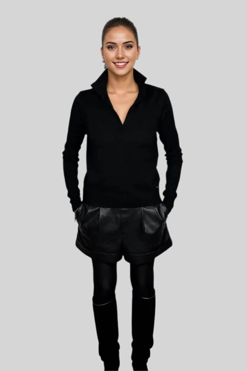 Paola Bernardi Nicole Blouse in Black