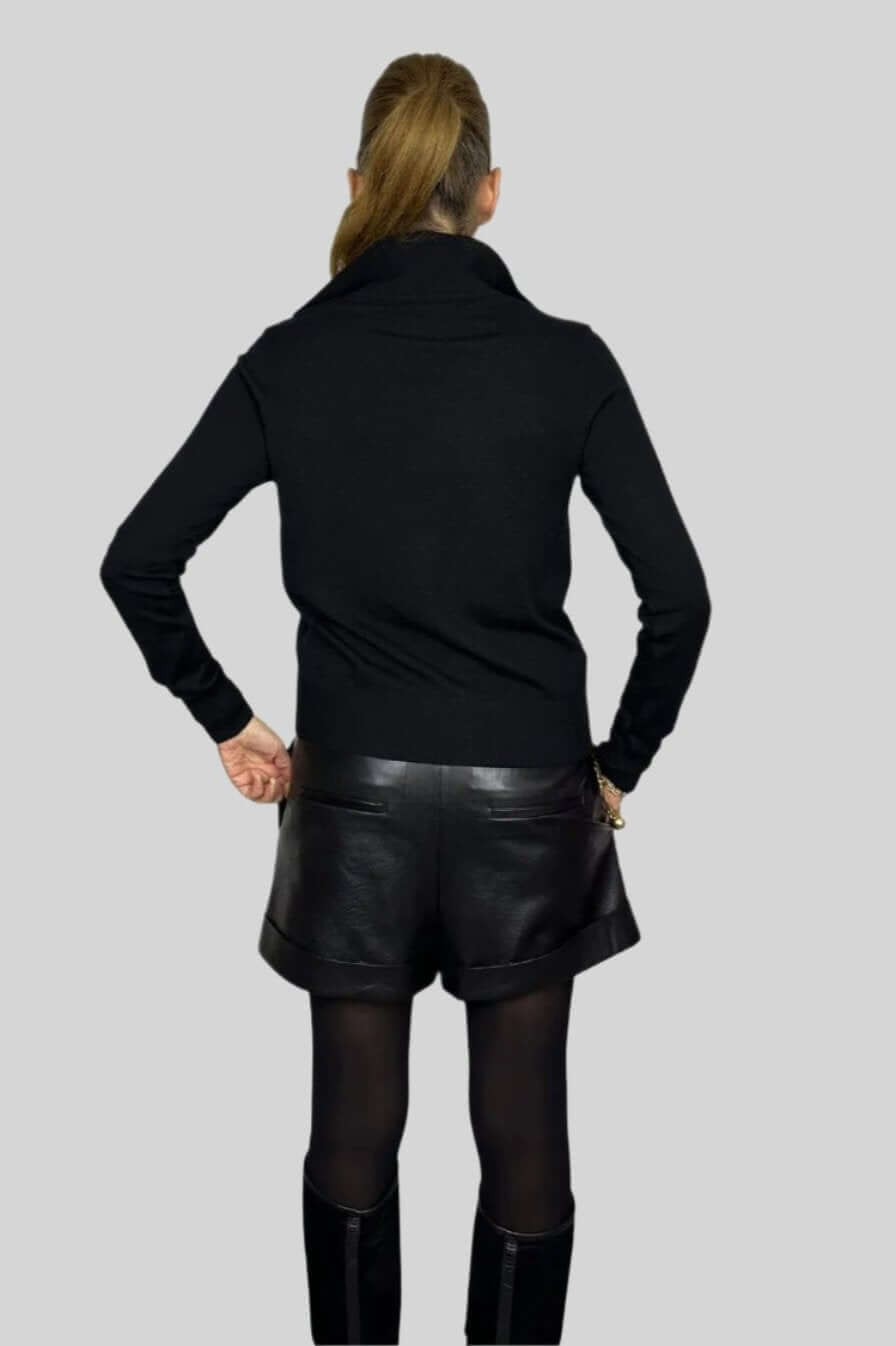 Paola Bernardi Nicole Blouse in Black