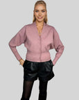 Paola Bernardi Sophia Cardigan in Rose