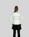 Paola Bernardi Veronica Blouse in Off-White