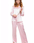 Mulberry Pink Silk Luxe Pajama