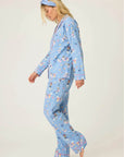 PJ Salvage Baked Woof Love Flannel Long PJ Set