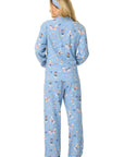 PJ Salvage Baked Woof Love Flannel Long PJ Set