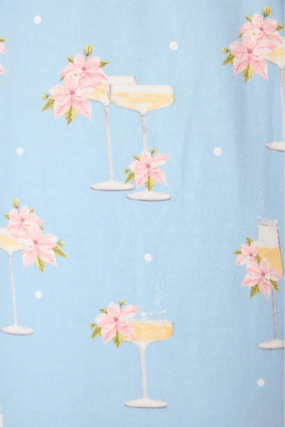 PJ Salvage Fizz the Season Flannel Long PJ Set