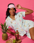 PJ Salvage It's 5'Oclock Somewhere Short PJ Set