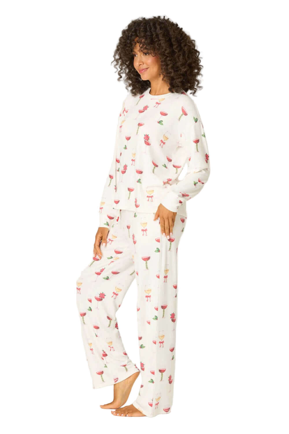 PJ Salvage Lets Get Toasty Long Pajama Set