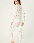 PJ Salvage My Dog is My Valentine Long Jogger PJ Set