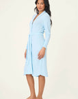 PJ Salvage Textured Robe in Light Sky