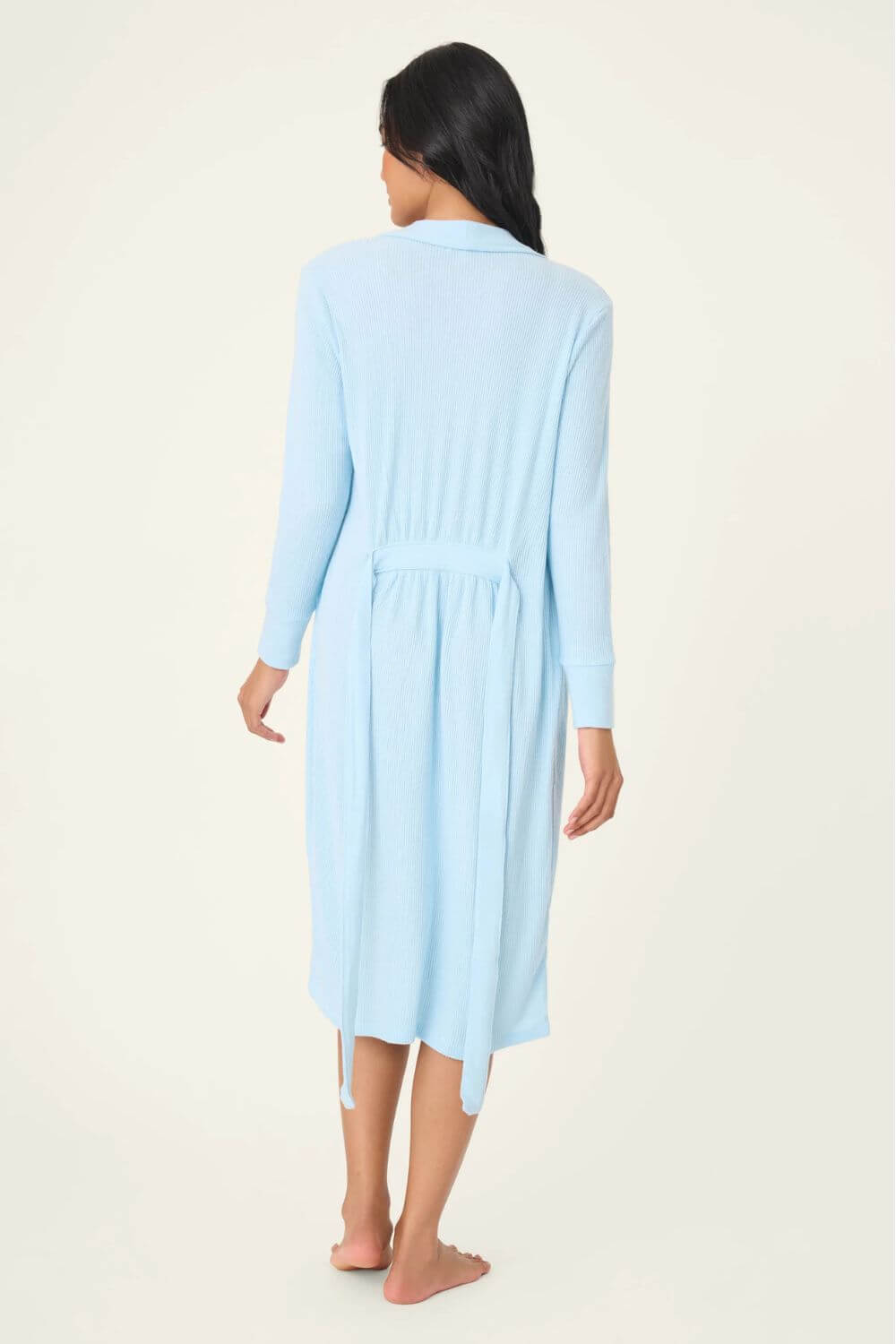 PJ Salvage Textured Robe in Light Sky