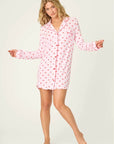 PJ Salvage Wildest Dream Night Shirt in Pink