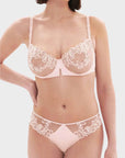 Simone Perele Saga Demi Cup in Rose Nude