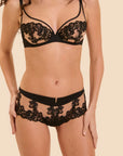 Simone Perele Saga Shorty in Noir Tattoo