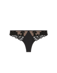 Simone Perele Saga Thong in Noir Tattoo product view