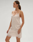 Simone Perele Short Night Dress in Sakura Pink