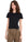 Splendid Louisa Short Sleeve Tee in Black