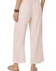 Splendid Lounge Denim Cropped Pant in Rose Petal