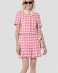 Tara Jarmon Joseff Gingham Skirt