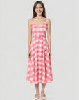 Tara Jarmon Ryveline Gingham Maxi Dress