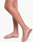 TKEES Foundations Matte Flip Flop in Nude Beach