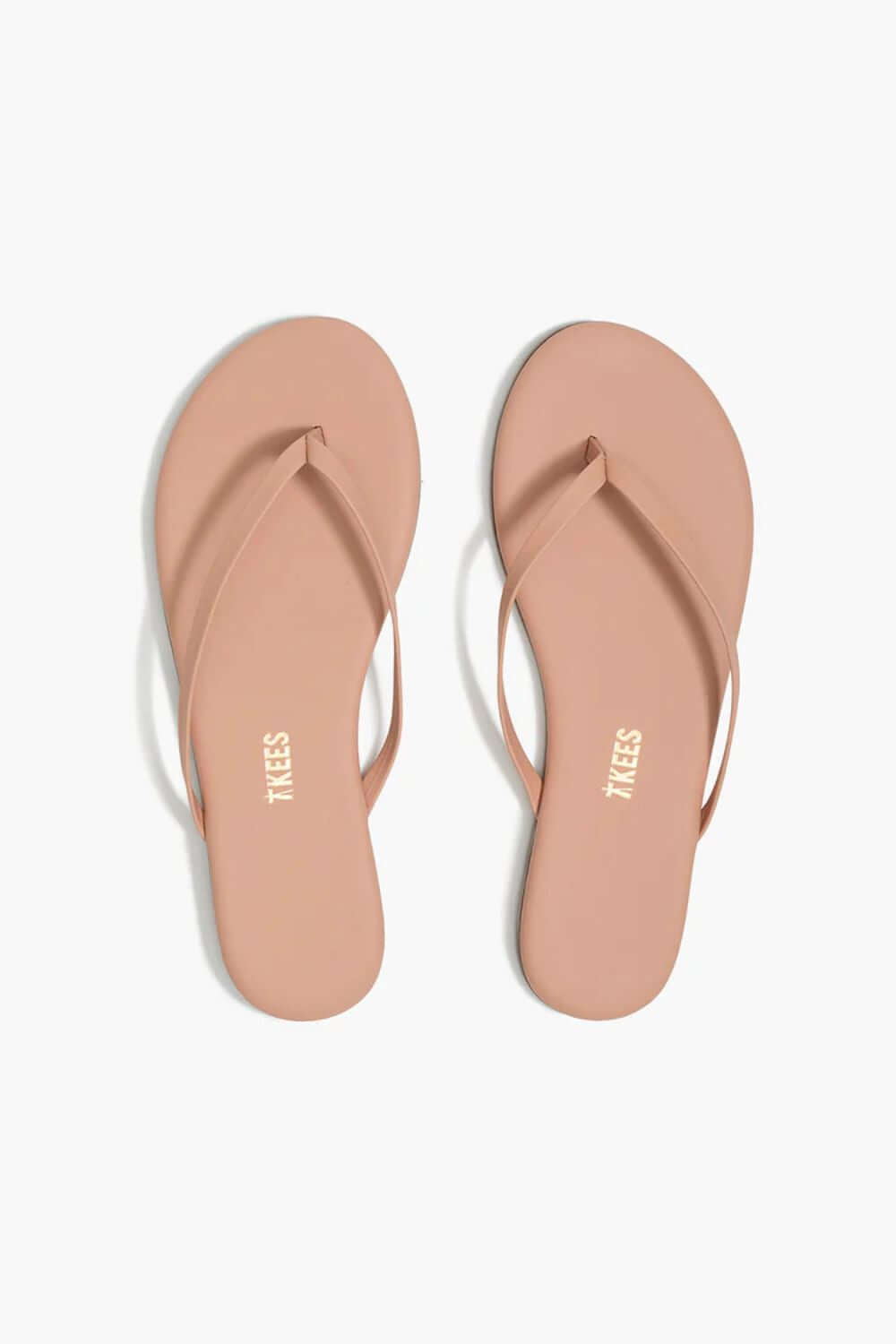 TKEES Foundations Matte Flip Flop in Nude Beach