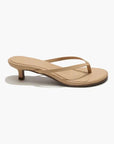 TKEES Julia Heeled Flip Flop in Sunkissed