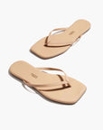 TKEES Square Toe Lily Flip Flop
