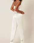 Simone Perele Nocturne Silk Pants Color: Ivory Size: XS at Petticoat Lane  Greenwich, CT