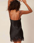 Simone Perele Nocturne Silk Dress Color: Black, Ivory, Blush Size: XS, S, M, L, XL at Petticoat Lane  Greenwich, CT