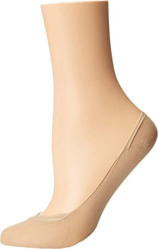Wolford Cotton Footsies Socks Color: Sisal, Black Size: S, M at Petticoat Lane  Greenwich, CT