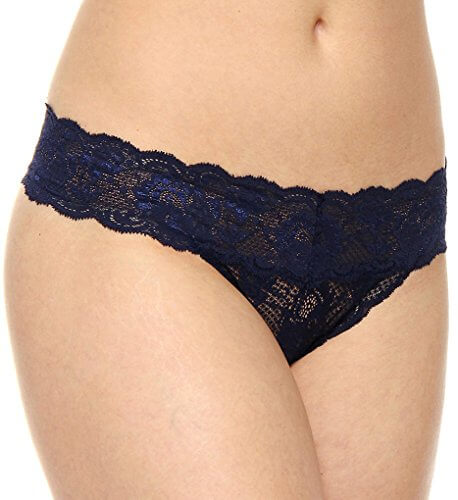 Cosabella Cutie Low Rise Thong Color: Navy  at Petticoat Lane  Greenwich, CT