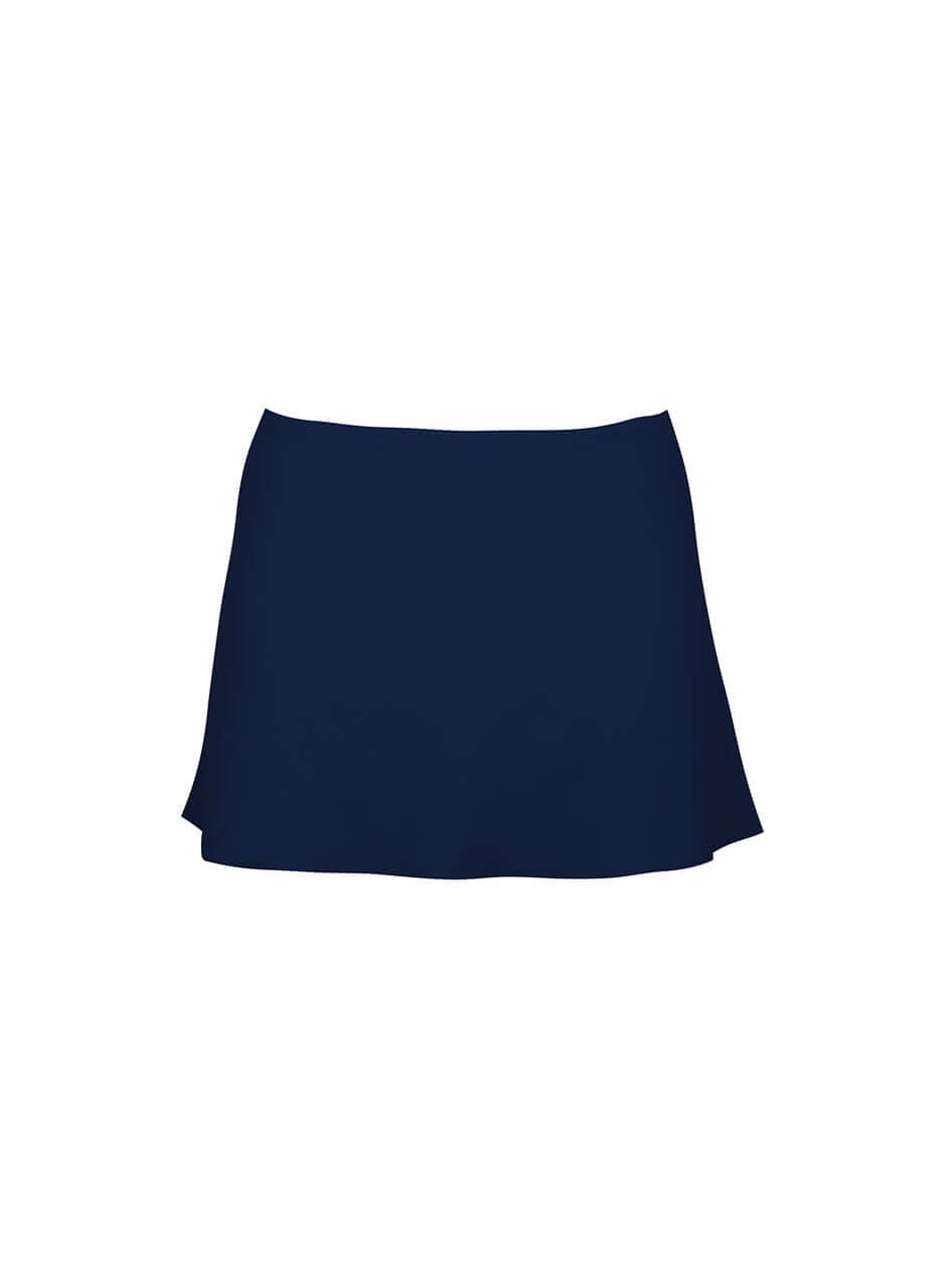 Karla Colletto Basic A-Line Skirt Color: Navy Size: XS at Petticoat Lane  Greenwich, CT