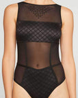 Wolford Gilda Tulle String Body Color: Black Size: S, M at Petticoat Lane  Greenwich, CT