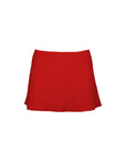 Karla Colletto Basic A-Line Skirt Color: Cherry Size: XS at Petticoat Lane  Greenwich, CT