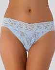 Hanky Panky Original Rise Thong Color: Chai, Black, White, Bliss Pink, Navy, Red, Mint Spring Green, Rain Cloud Blue - D, Celeste Blue, Fiesta Pink - D, Glo Pink - D, Belle Pink - D, Orange Sparkle - D, Granite, Malachite - D, Sea Blue, Desert Rose (Sold Out), Pink Lemonade, Deep Sea Coral, Sunny Days, Grassland, Vivid Violet  at Petticoat Lane  Greenwich, CT