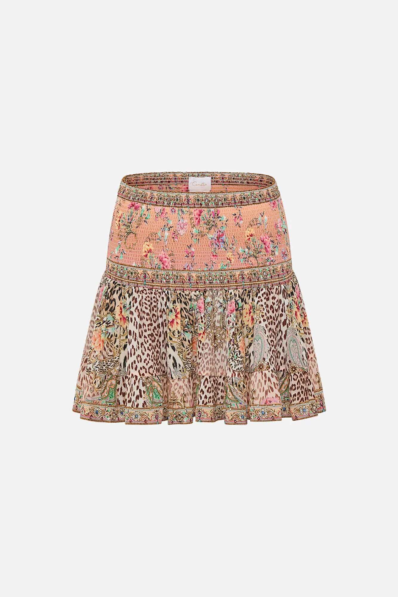 Queen Atlantic Shirred Skirt