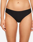 Chantelle Soft Stretch Thong Color: Black, Nude, Ivory Size: O/S at Petticoat Lane  Greenwich, CT