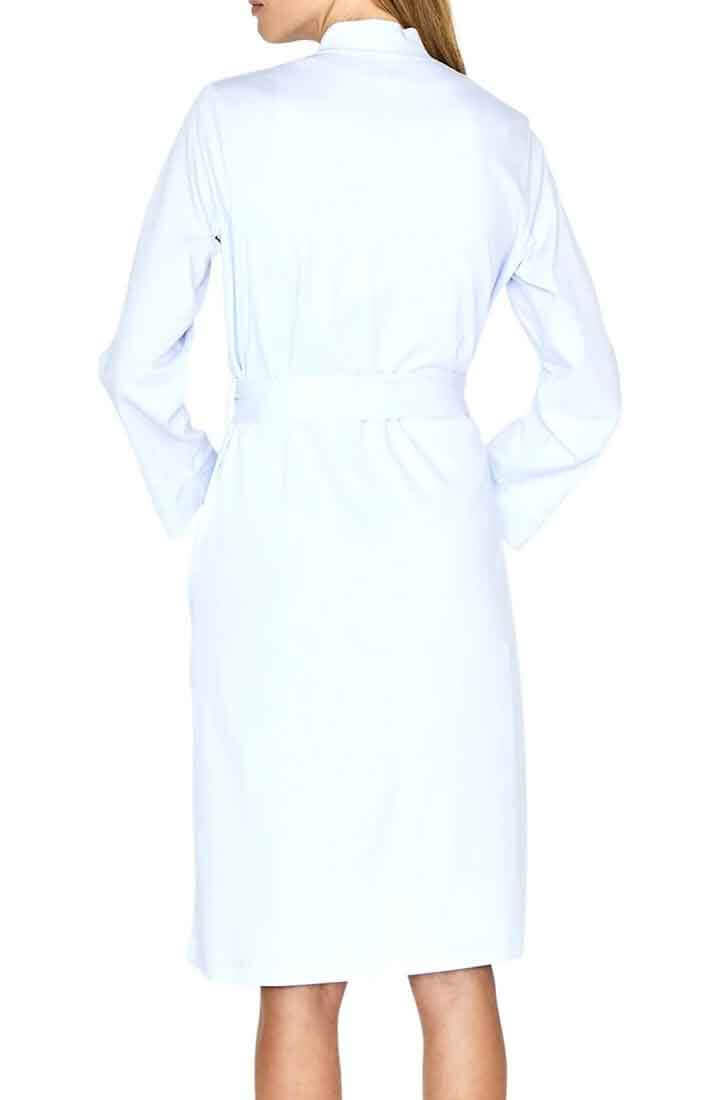 Elle L/S Robe in Navy/White