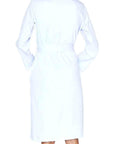 Elle L/S Robe in Navy/White