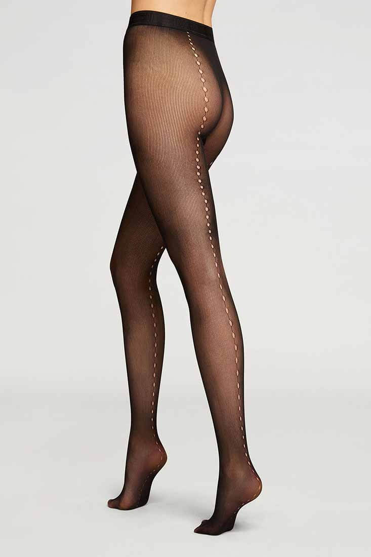 Wolford Evelin Dot Tights Color: Black Size: S at Petticoat Lane  Greenwich, CT