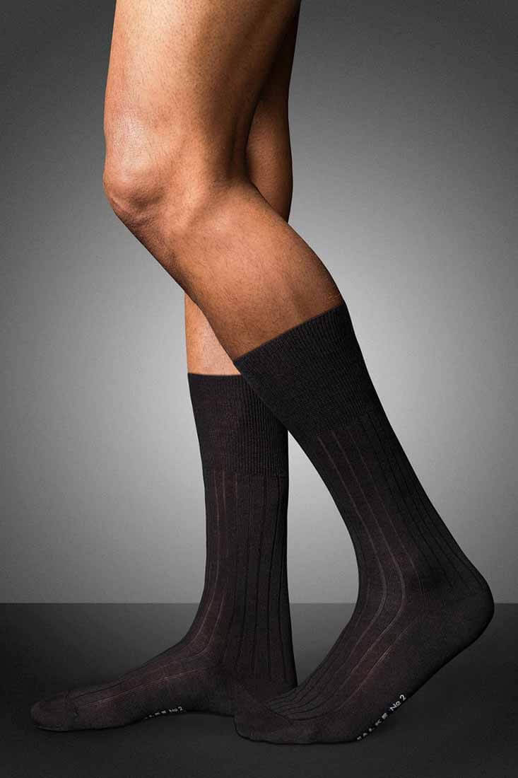 Falke No. 2 Finest Cashmere Gentlemen Socks Color: Black Size: 39-40 at Petticoat Lane  Greenwich, CT
