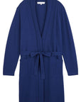 Laurence Tavernier Short Cashmere Cardigan Color: Blue Sapphire Size: XS, S at Petticoat Lane  Greenwich, CT
