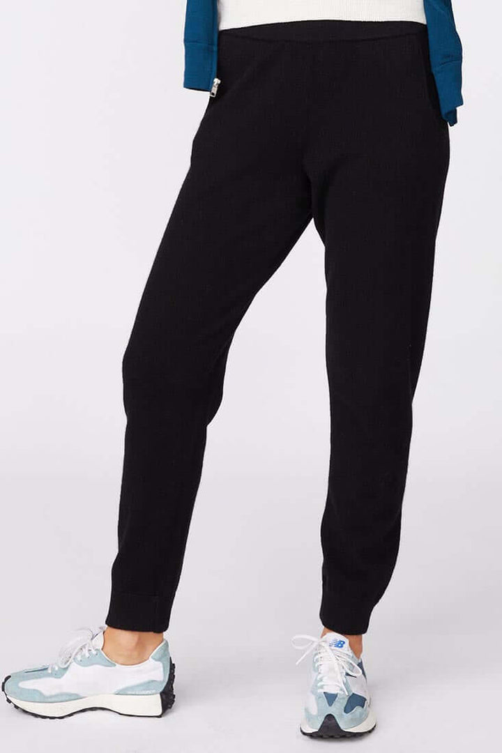 Monrow Cashmere Jogger Color: Black Size: XS at Petticoat Lane  Greenwich, CT