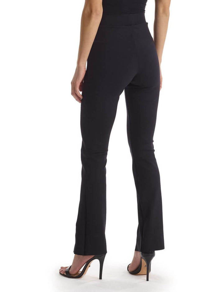 Commando Neoprene Split Front Pant Color: Black Size: XS, S, M, L at Petticoat Lane  Greenwich, CT