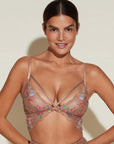 Paradiso Triangle Bra in Colors of India