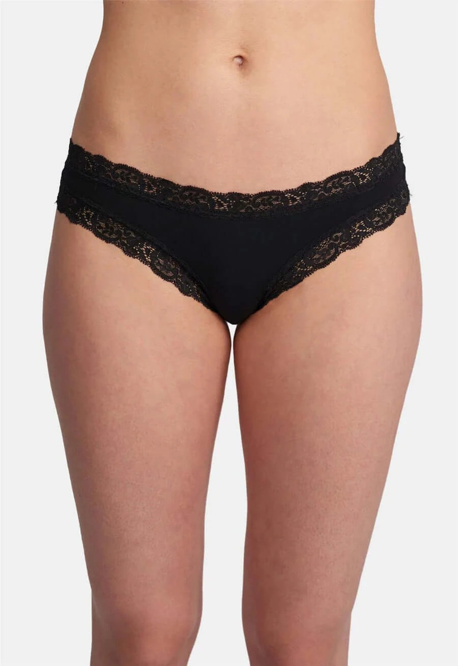 Fleur't Iconic Thong Color: Black Size: S at Petticoat Lane  Greenwich, CT