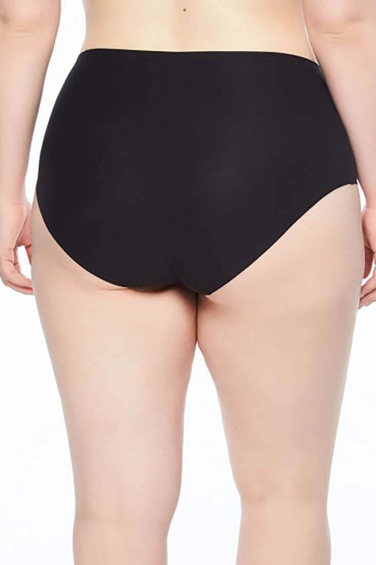 Chantelle Soft Stretch Plus Brief Color: Black, Ultra Nude  at Petticoat Lane  Greenwich, CT