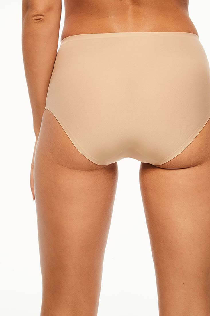 Chantelle Soft Stretch Brief Color: Ultra Nude, Black, Ivory  at Petticoat Lane  Greenwich, CT