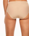 Chantelle Soft Stretch Brief Color: Ultra Nude, Black, Ivory  at Petticoat Lane  Greenwich, CT